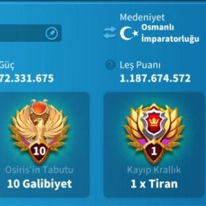 VİP16 HAZIR GÖÇ MİX HESAP ! ZENİTH TEMALI !