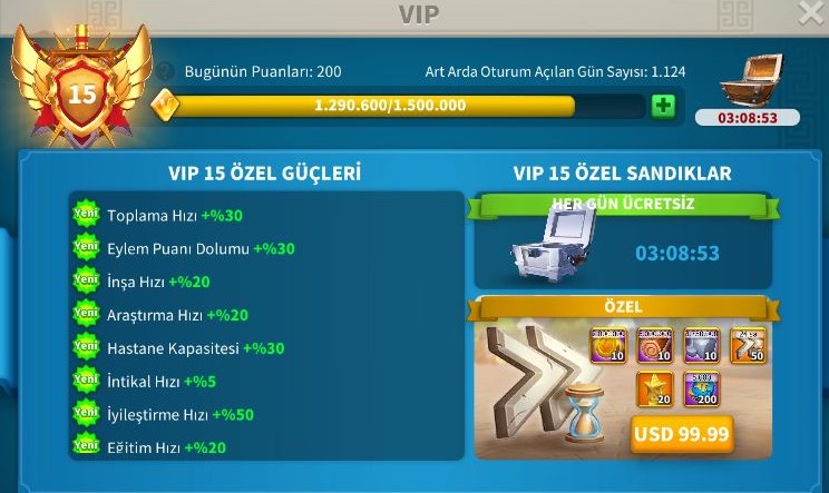 VİP15 HAZIR GÖÇ EDEBİLİR HARİKA GARNİZON HESAP ! ZENİTH TEMA ! 1755 KAFA ! 26B RSS ! 636 GÜN HIZ ! YOK YOK !